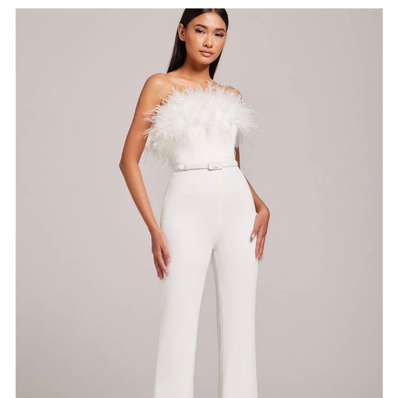 COPY - Nadine Merabi Colette jumpsuit - Picture 1 of 5